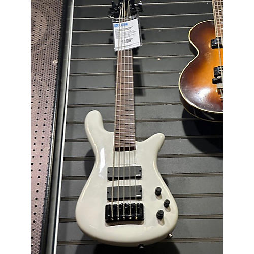 Spector BANTAM 5 Electric Bass Guitar White