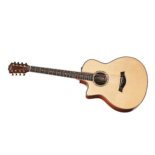 BAR-8-L Baritone Rosewood/Spruce 8-String Left-Handed Acoustic-Electric Guitar