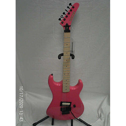 kramer pink guitar