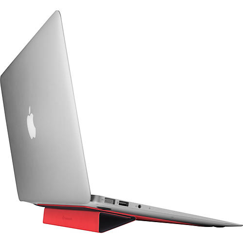 BASELIFT FOR MACBOOK INTEGRATED STAND LAP PAD SILVER/RED