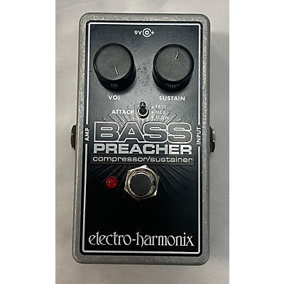 Electro-Harmonix BASS PREACHER Bass Effect Pedal