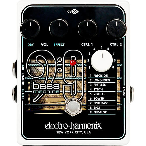 Electro-Harmonix BASS9 Bass Machine Effects Pedal Condition 1 - Mint