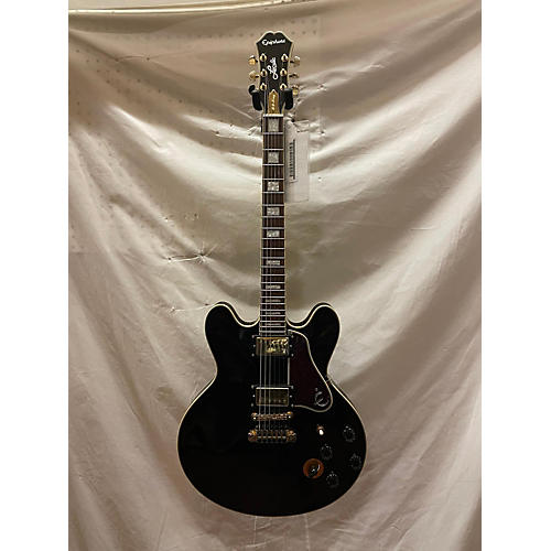 Epiphone BB King Lucille Hollow Body Electric Guitar Black and Gold