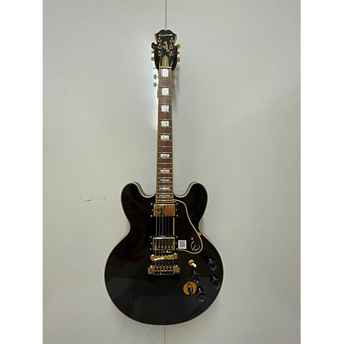 Epiphone BB King Lucille Hollow Body Electric Guitar Black and Gold
