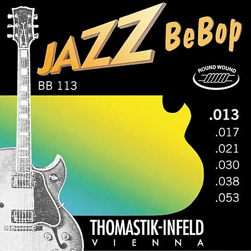 BB113 Medium Light Jazz BeBop Guitar Strings