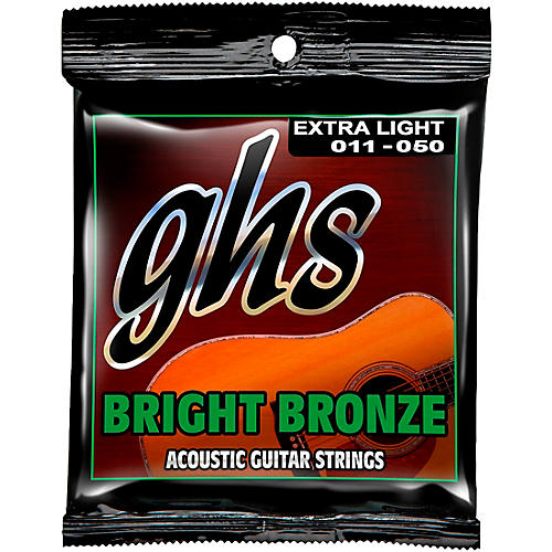 GHS BB20X 80/20 Bronze Extra Light Acoustic Guitar Strings