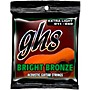 GHS BB20X 80/20 Bronze Extra Light Acoustic Guitar Strings