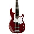 Yamaha BB235 5-String Electric Bass Red White PickguardRed White Pickguard