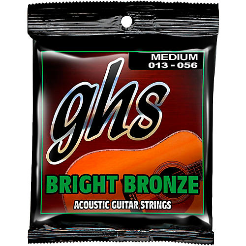 GHS BB40M 80/20 Bronze Medium Acoustic Guitar Strings