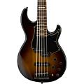 Yamaha BB735A 5-String Electric Bass Matte BlackDark Brown Sunburst