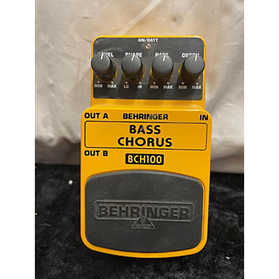 Behringer BCH100 Bass Effect Pedal