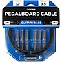 Open-Box BOSS BCK-12 Pedalboard Cable Kit, 12 Connectors Condition 1 - Mint 12 ft. Black