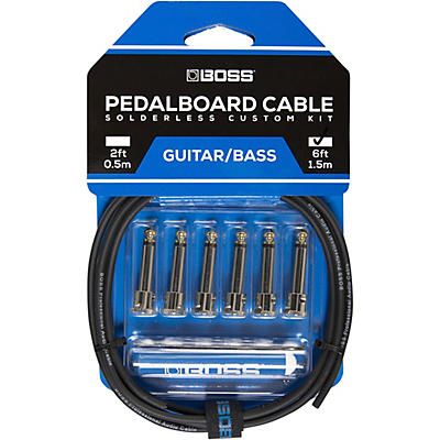 Boss BCK-6 Pedalboard Cable Kit, 6 Connectors