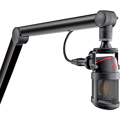 Neumann BCM 104 MT Broadcast microphone with cardioid condenser capsule. Color black.