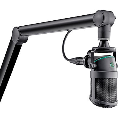 Neumann BCM 705 MT Broadcast microphone with hypercardioid dynamic capsule. Color black.