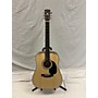 Used Bristol BD-16 Acoustic Guitar Natural