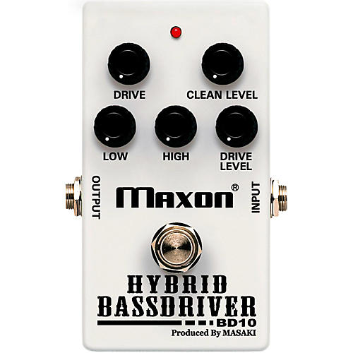 Maxon BD10 Hybrid Bass Driver Effects Pedal Condition 1 - Mint