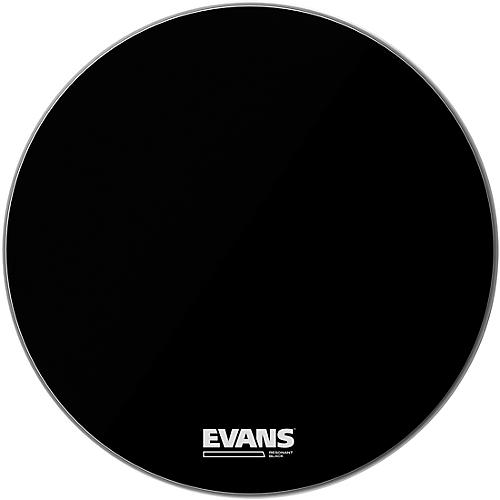 EVANS BD20RBG Resonant Black Bass Drum Head 22 in.