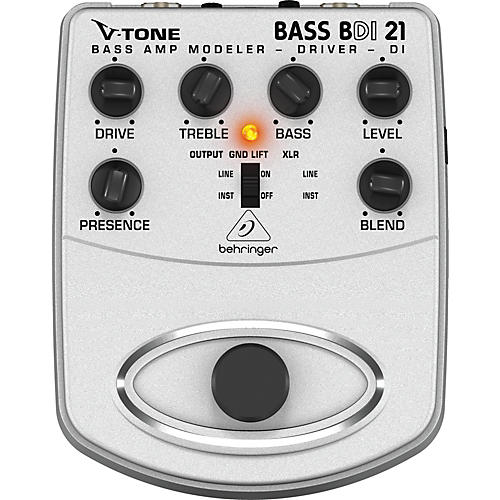 BDI21 V-Tone Bass Driver Bass Amp Modeler/Direct Recording Preamp/DI Box Pedal