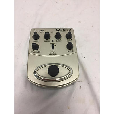 Behringer BDI21 V-Tone Bass Driver Bass Effect Pedal