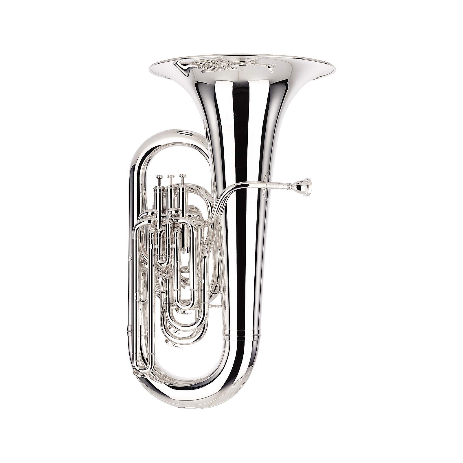 Besson BE98210 / BE98220 Sovereign Compensating EEb Tuba Silver