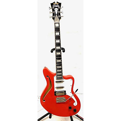 D'Angelico BEDFORD SH Hollow Body Electric Guitar Fiesta Red