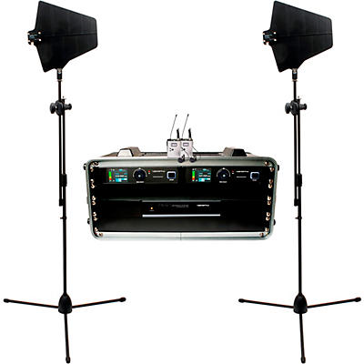 VocoPro BENCHMARK-DUAL-BP 2-Channel True Diversity Body Pack and Lavalier Microphone System 902- 927.2mHz