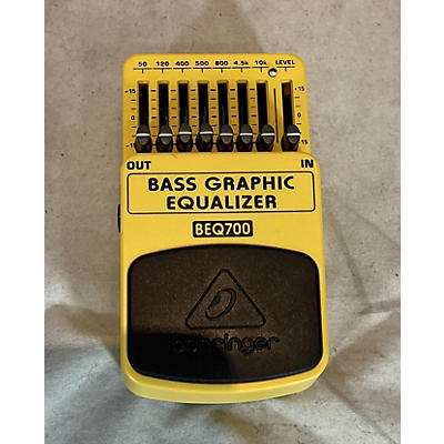 Behringer BEQ700 Graphic Equalizer Bass Effect Pedal
