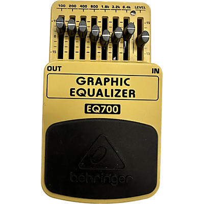 Behringer BEQ700 Graphic Equalizer Bass Effect Pedal