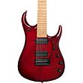 Ernie Ball Music Man BFR JP15 7-String Suplex Electric Guitar Ultramarine QuiltRed Tide Flame