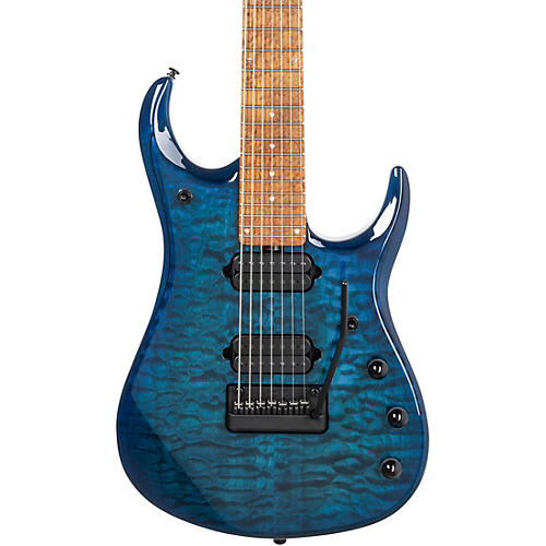 Ernie Ball Music Man BFR JP15 7-String Suplex Electric Guitar Ultramarine Quilt