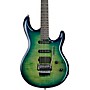 Ernie Ball Music Man BFR Luke 4 HSS Floyd Rose Electric Guitar Green Tide