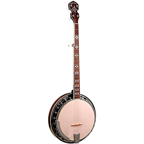Gold Tone BG-150F Left-Handed Bluegrass Banjo with Flange Vintage Brown