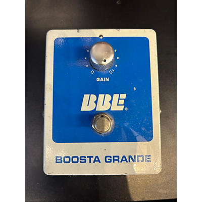 BBE BG20 Boosta Grande Effect Pedal