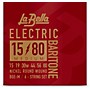 LaBella BGE Electric Baritone 6-String Guitar String Set Medium (15 - 80)