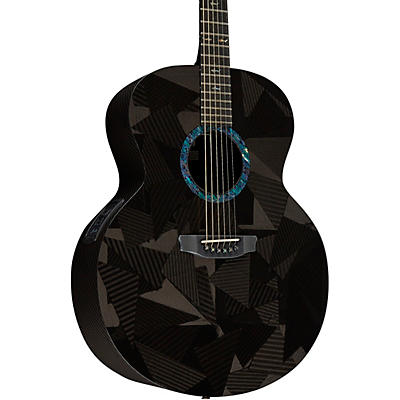 RainSong BI-JM1000N2 Black Ice Series Acoustic-Electric Guitar