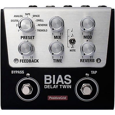 Positive Grid BIAS Delay Twin Effects Pedal