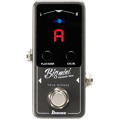 Ibanez BIGMINI Chromatic Pedal Tuner Condition 1 - Mint Silver