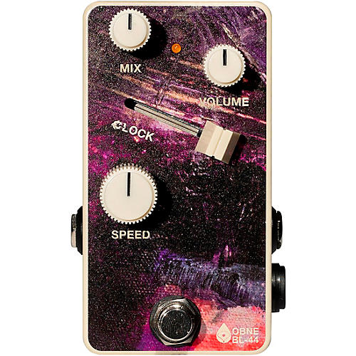 Old Blood Noise Endeavors BL-44 Reverse Variable Clock Effector Effects Pedal Cream and Purple