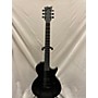 Used ESP BLACK METAL LTD Solid Body Electric Guitar Black