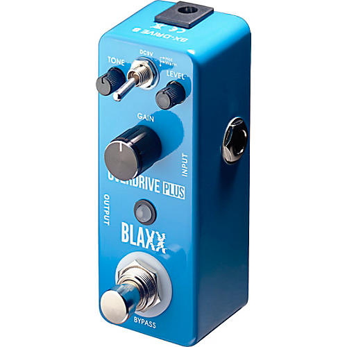Stagg BLAXX 2-mode Overdrive pedal for electric guitar Blue