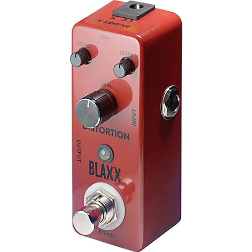 Stagg BLAXX Distortion pedal for electric guitar Condition 1 - Mint Red