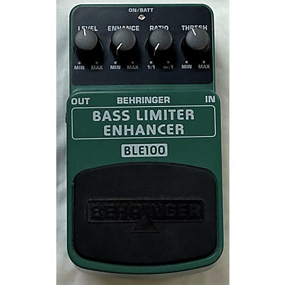 Behringer BLE100 BASS LIMITER Bass Effect Pedal