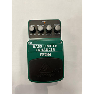 Behringer BLE400 Bass Limiter Enhancer Bass Effect Pedal