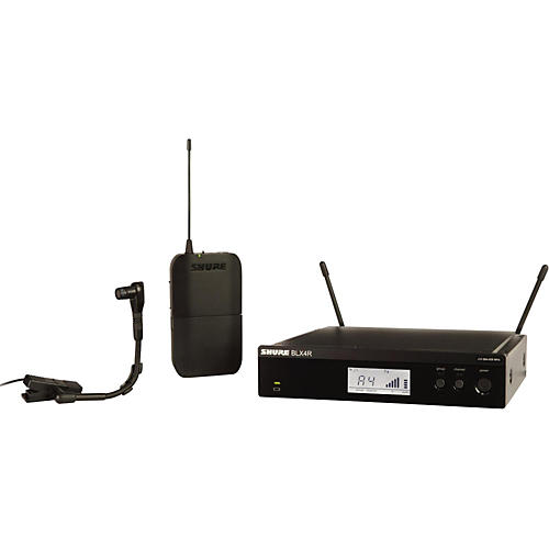 Shure BLX14R/B98 Wireless Horn System With Rackmountable Receiver and WB98H/C Band H10