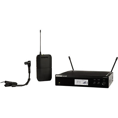 Shure BLX14R/B98 Wireless Horn System With Rackmountable Receiver and WB98H/C