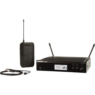 Shure BLX14R/W93 Wireless Lavalier System with WL93 Omnidirectional Condenser Miniature Lavalier Mic