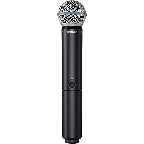 Shure BLX2/B58 Handheld Wireless Transmitter With BETA 58A Capsule Band H9