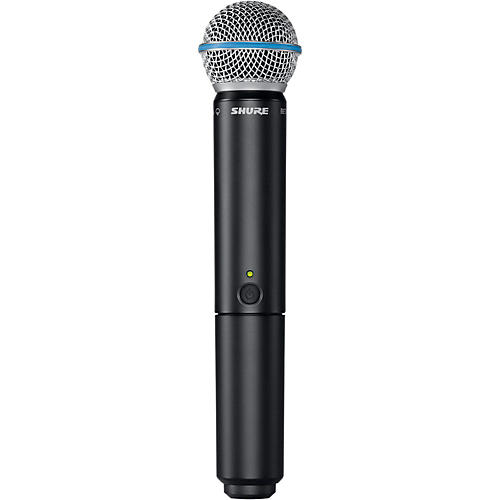 Shure BLX2/B58 Handheld Wireless Transmitter With BETA 58A Capsule Condition 2 - Blemished Band H10 197881123055