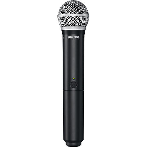 Shure BLX2/PG58 Handheld Wireless Transmitter With PG58 Capsule Band H10